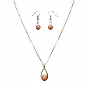 Elegant Pearl Jewelry Set